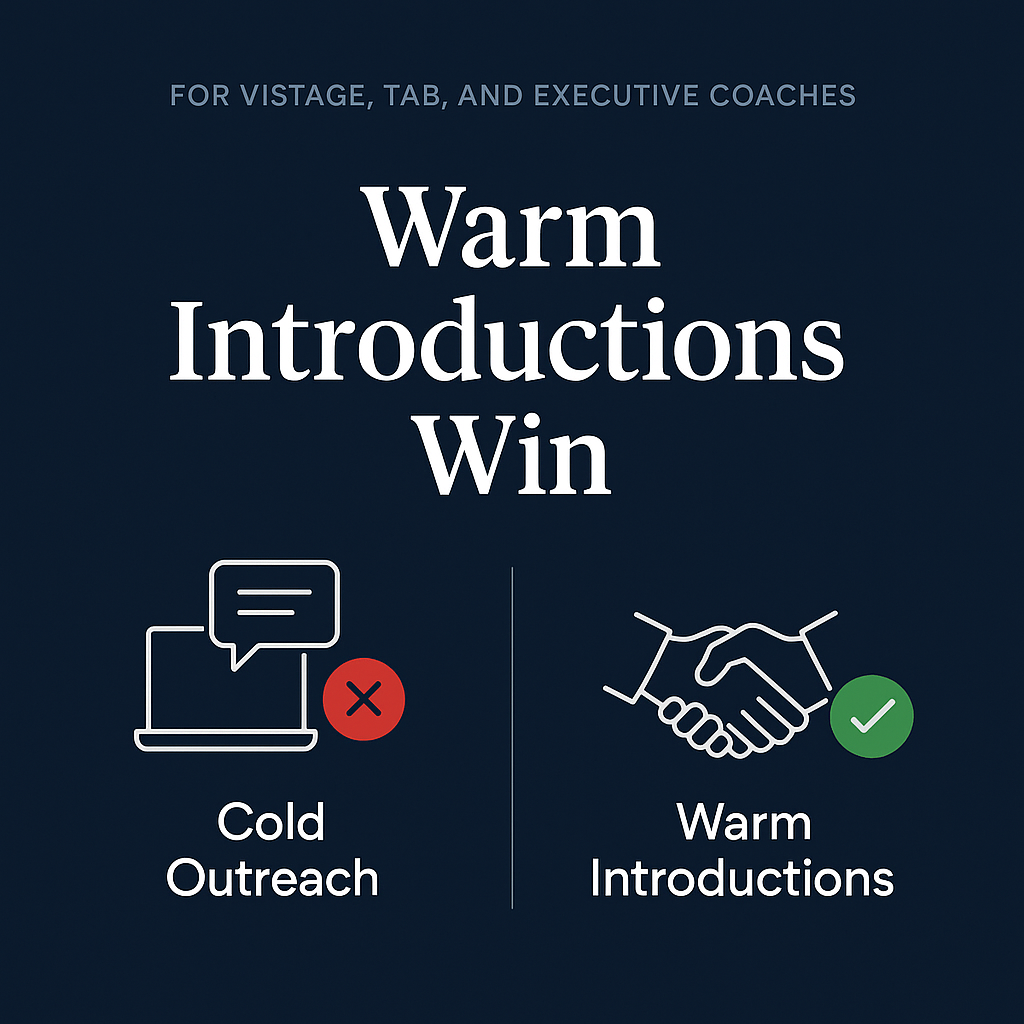 Warm Introductions Win